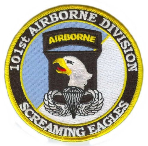 101st Airborne Division Patch with Jump Wings