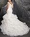 Women's Plus Size Wedding Dresses for Bride Cap Sleeve Beaded Bridal Gown Ivory 20w