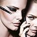 PrettyDiva DUO Liquid Eyeliner - Double Head Liquid Eyeliner Pen with Kohl Eyeliner, Waterproof Smudgeproof Gel Eyeliner Pencil for Smokey Cat Eye - Black