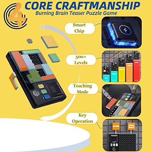 YUMLIMN Burning Brain Teaser Puzzle Games 500+ Level Challenge Logic