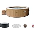 thumbnail interactive-video image 1 of Intex PureSpa Cup Holder 2 Standard Size Beverage Containers 28500E Tan Tray New 1 of 14