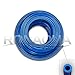 Food Grade 1/4 Inch Plastic Tubing for RO Water Filter System, Aquariums, Refrigerators, ECT; BPA free; Made from FDA compliant materials and meets NSF Standards and Regulations (50 Feet, Blue)
