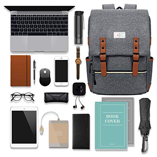 Mochila para portátil de negocios con interfaz de carga USB, Bolsa para