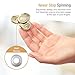 XDesign Tri-Spinner Fidget Focus Toy Stress Reducer for Kids and Adult [Premium Metal Frame] Easy Flick and Spin Figit Hand Finger Toys, Perfect for Class, Work, Home [Metal-Alloy Series] - Gold