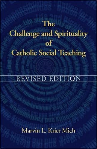 The Challenge And Spirituality Of Catholic Social Teaching Marvin L Krier Mich 9781570759451 Amazon Com Books