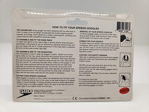 speedo aquablade goggles