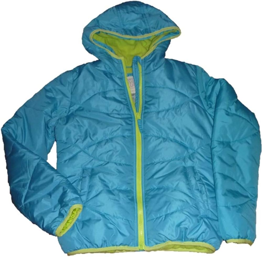 teal girls winter coat