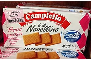 (Pack of 3) Italian Campiello Sugar Free Cookie Senza Zuccheri 350g