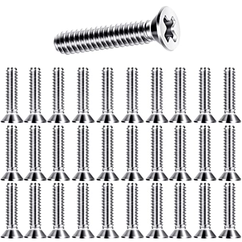 thumbnail image 2 of 40pcs Extra Long Outlet Screws 6-32 X 2 Inch White Electrical Device Mounting 2 of 11