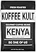 Koffee Kult Limited - Kenya Coffee Beans Whole Medium Roast - 100% Single Origin Direct Trade Arabica Beans - Fresh Artisan Roasted (Kenya, 32oz)