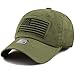 Pit Bull US Flag Patch Tactical Style Cotton Trucker Baseball Cap Hat Army Green