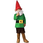 Rubies Garden Gnome Boy Costume for Kids, Boy's Small