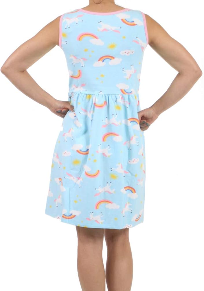 rainbow jumper dress