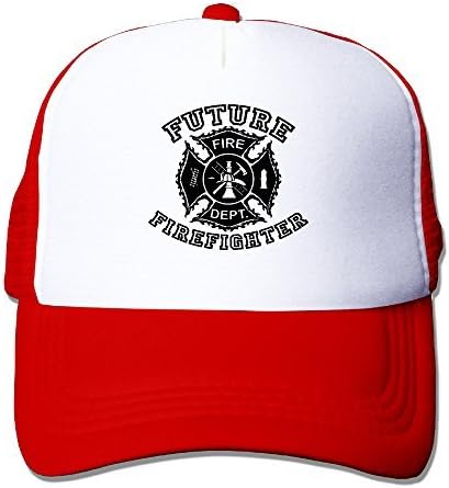 Future Firefighter Children Custom Cap One Size Fits Most Dancing Mesh Cap Adjustable
