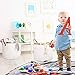 Cotton Rope Basket White 15x17 Woven Baskets with Handles | Round Laundry Basket, Clean Storage Baskets, Fun Toy Storage, Soft Blanket Basket