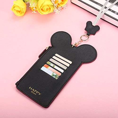 image for Neck Pouch, Charminer Women Cute Animal Shape Lanyard Phone Purse Neck