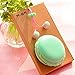 Amberetech Cute 3.5mm in Ear Earphones Earbuds Headset with Macaron Earphone Organizer Box Case for iPhone,for Samsung,for Mp3 iPod Pc Music (Blue)