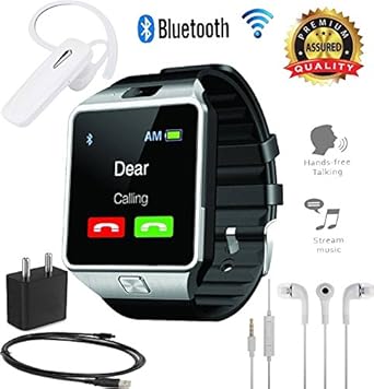 mobile watch with headphone