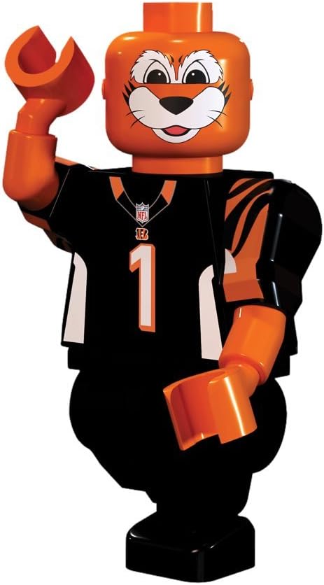 Who Dey Nfl Oyo Cincinnati Bengals Mascot Generation 3 Series 1 G3 Mini Figure By Oyo Amazon Co Uk Toys Games