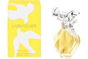Nina Ricci L'Air Du Temps Perfume For Women - Floral Fragrance Mist - Opens With Notes Of Carnation And Aldehydes - Blended With Rose And Neroli - Long Lasting Scent - Eau De Toilette Spray - 1.7 Oz
