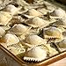 MASTER FENG Ravioli Stamp Maker Cutter with Roller Wheel Set, Mold with Wooden Handle and Fluted Edge, Pasta Press Kitchen Attachment (MF-1400)