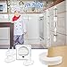 Ah Baby Child Safety Locks Kit (50 Piece) Keeps Kids Safe From Poisoning, Burns, Shocks, Cuts, Jams and Head Injury