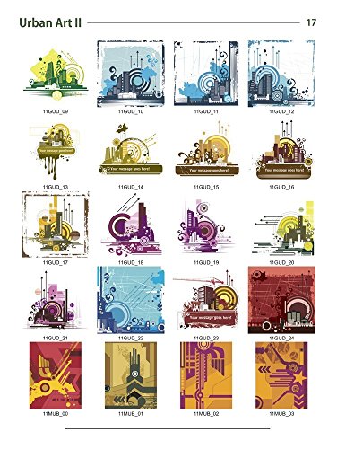 image for Clipart deSIGN USA Urban Art 1-2 Backgrounds Bundle-Vector Clip Art Im