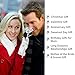 ZJchao Silver Gold Rose Gifts for Women Mother's Day Long Stem Dipped 24k Gold Rose in Gift Box Best Valentine's (Silver)