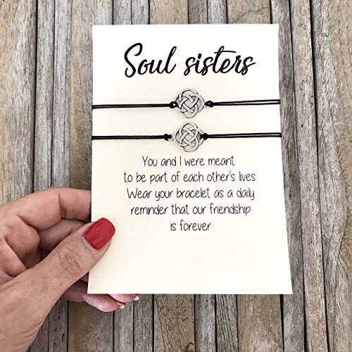 Soul sister bracelets for 2, Soul sister gift, Soul sister jewelry, Bff bracelet, Bracelet set, Friendship bracelet, Best friend bracelet,