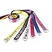 Ya Jin Women Embroidery Casual Long Canvas Belt with Double D-Ring Buckle