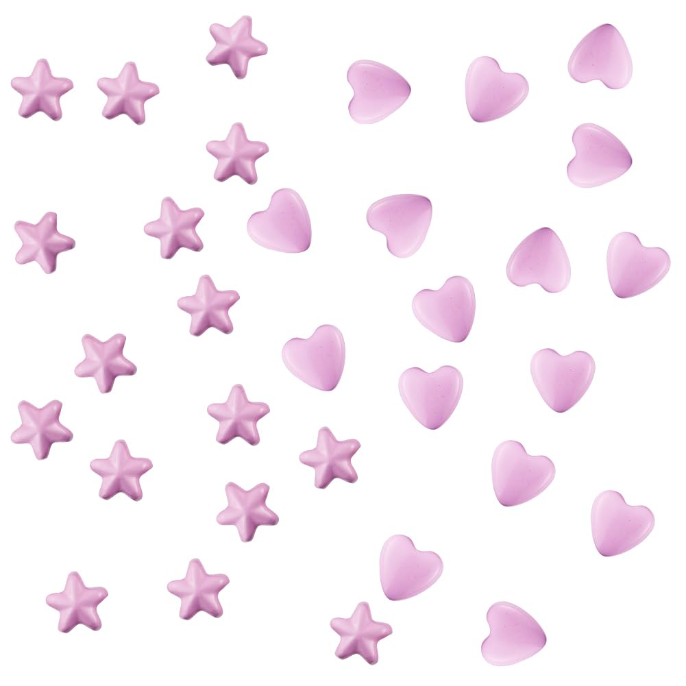GORGECRAFT 1 Box 200Pcs Star Rivet Claw Heart Mini Metal Claw Beads 5-Claw Star Brass Spike Studs 3-Claw Heart Shape Nailhead Punk Studs for DIY Leather Crafts Clothing Bag Shoes Decor Accessories