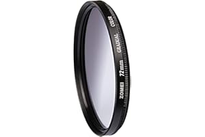 ZOMEI 72mm Grey GC Graduated Gray Gradual Neutral Density Lens Filter for DSLR
