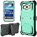 Jwest Galaxy Grand Prime / Go Prime Case Rugged Holster Dual Layer Case [Kickstand][Belt Swivel Clip] For Samsung Galaxy Grand Prime (G530 G530H G530F G530M G530T G530AZ S920C), Mint