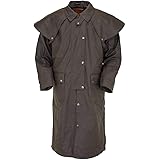 Outback Trading Company Unisex 2042 Low Rider Waterproof Breathable Full-Length Oilskin Duster Coat