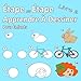 Étape par Étape Apprendre À Dessiner Pour Enfants Livre 2: Des images simples, imiter selon les i by Erich van Dam