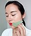 Set of 2 Gua Sha Facial Massagers of Jade Stone, Excellent Massage and Skincare Tool