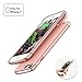 iPhone 7 Battery Case ,Joyroom Ultra Slim Extended Battery Case for iPhone 7 with 2300mAh Capacity Portable Charger Case (Rose Gold)