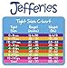 Jefferies Socks Girls 2-6X Stripe Tights, Orange/Black, 4-6