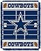 Northwest NFL Dallas Cowboys Baby Woven Jacquard Tapestry Throw Blanket, 36