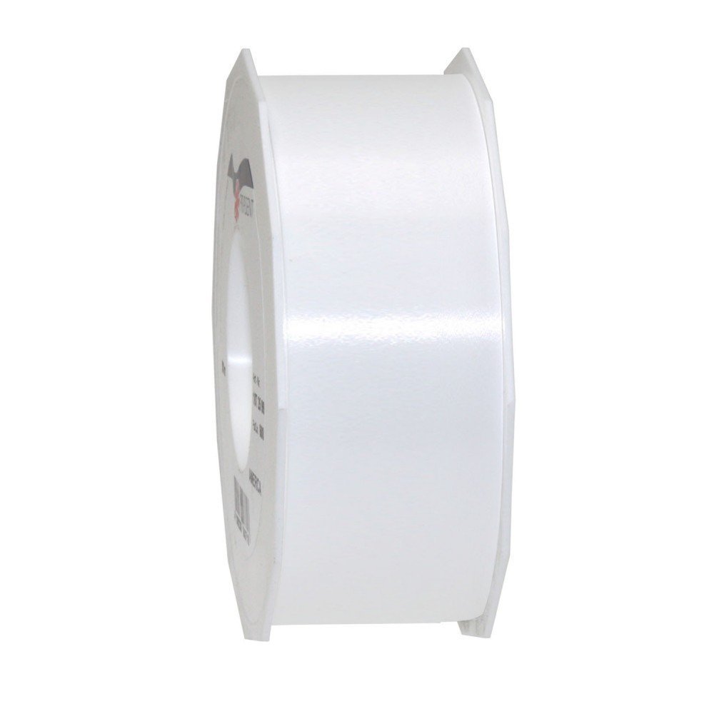 PRÄSENT - America Curling Ribbon Pure White 40 mm width, 91 m length
