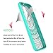 Moto G4 / G4 Plus Clear Case with Screen Protector, AnoKe [Scratch Resistant] Colorful Mandala Flower Dream Catcher Slim Acrylic For Motorola Moto G 4th Gen / G Plus 4th Generation CH TM Mint