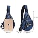 BIG SALE- DDDH Small Sling Bag Shoulder backpack Waterproof Nylon Outdoor Chest Bagpack For Men Women (blue)