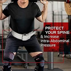 Medium Dark Iron Fitness Weight Lifting Belt for