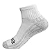 DURABILT Adult White Cotton Ankle Sport Sock 3pk Size 10-12, Made in USA