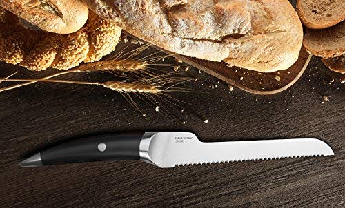 4 TUO+CUTLERY+Bread+Knife+Comfortable