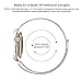 Apple Watch Band, Yometome Luxury Magnetic Mesh Stainless Steel Bracelet for iWatch Series 2 Series 1 38mm, Gold