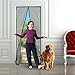 Magnetic Screen Door - Keeps The Fresh Air In and The Bugs Out - Mesh Comes With Velcro or Pins - Closes Automatically With The 18 Powerful Magnets - Fits Doors Up to 39