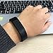 4PCS EPYSN Compatible Fitbit Flex Band,Silicone Replacement Wristband For Fitbit Flex Bracelet Sport Bands with Metal Watch Band Buckle Large/Small Black-Navy-Slate-Grey