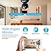 IP Camera, ANNKE 1080P Full HD Indoor Pan/Tilt WiFi IP Camera for Home/Baby / Pet, Two Way Audio, Smart Motion-Triggered Alarm