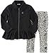 Calvin Klein Baby Girls' Jacket with Zip Fron and Leggings Set